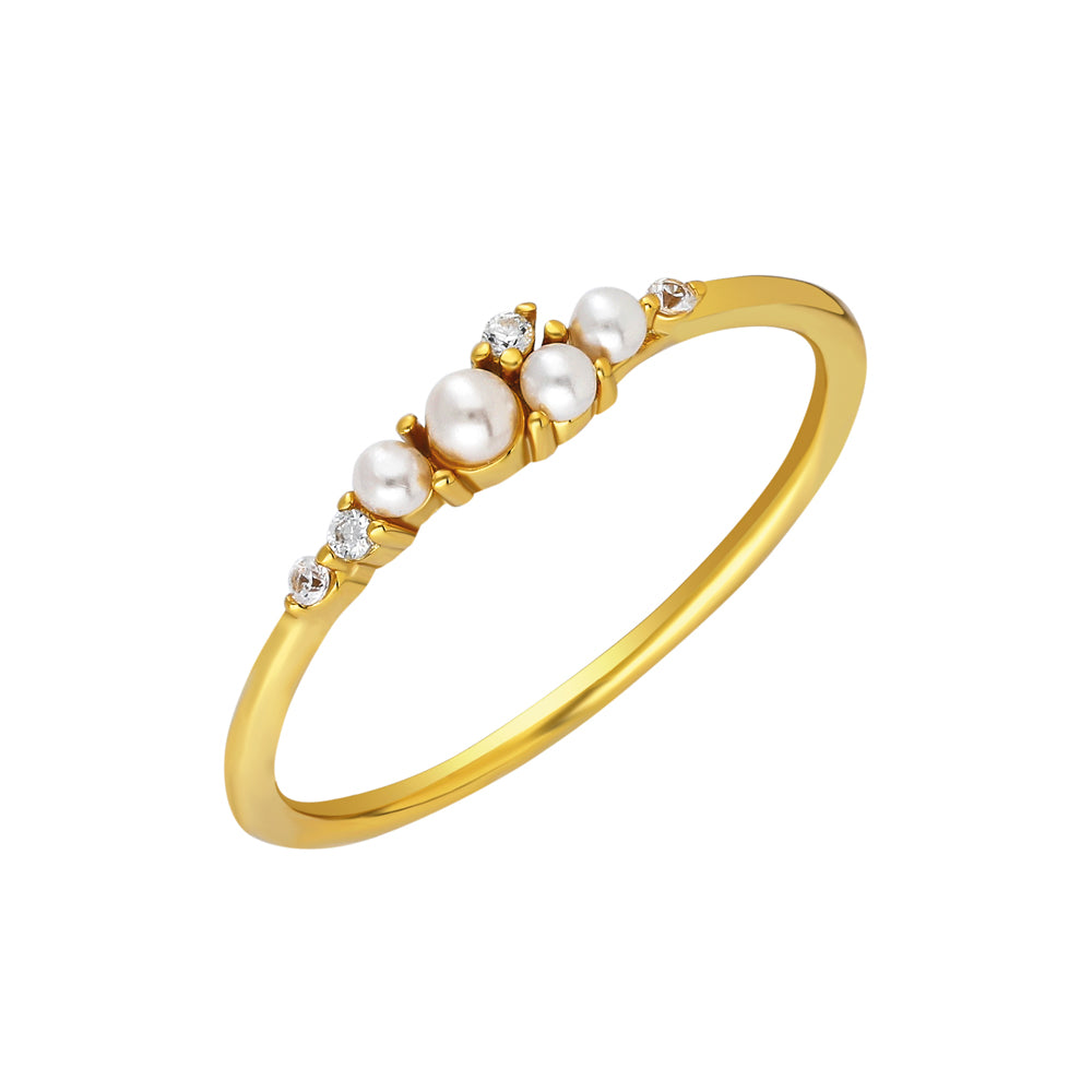 White Pearl Ring